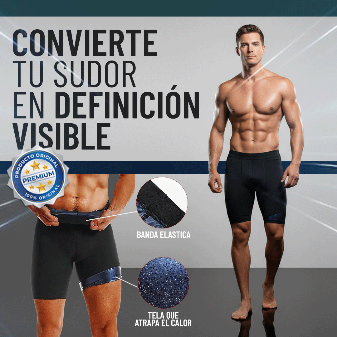 Pantalón Sauna Sweat Shaper ¡Quema grasa y suda el doble en cada entrenamiento! 🔥
