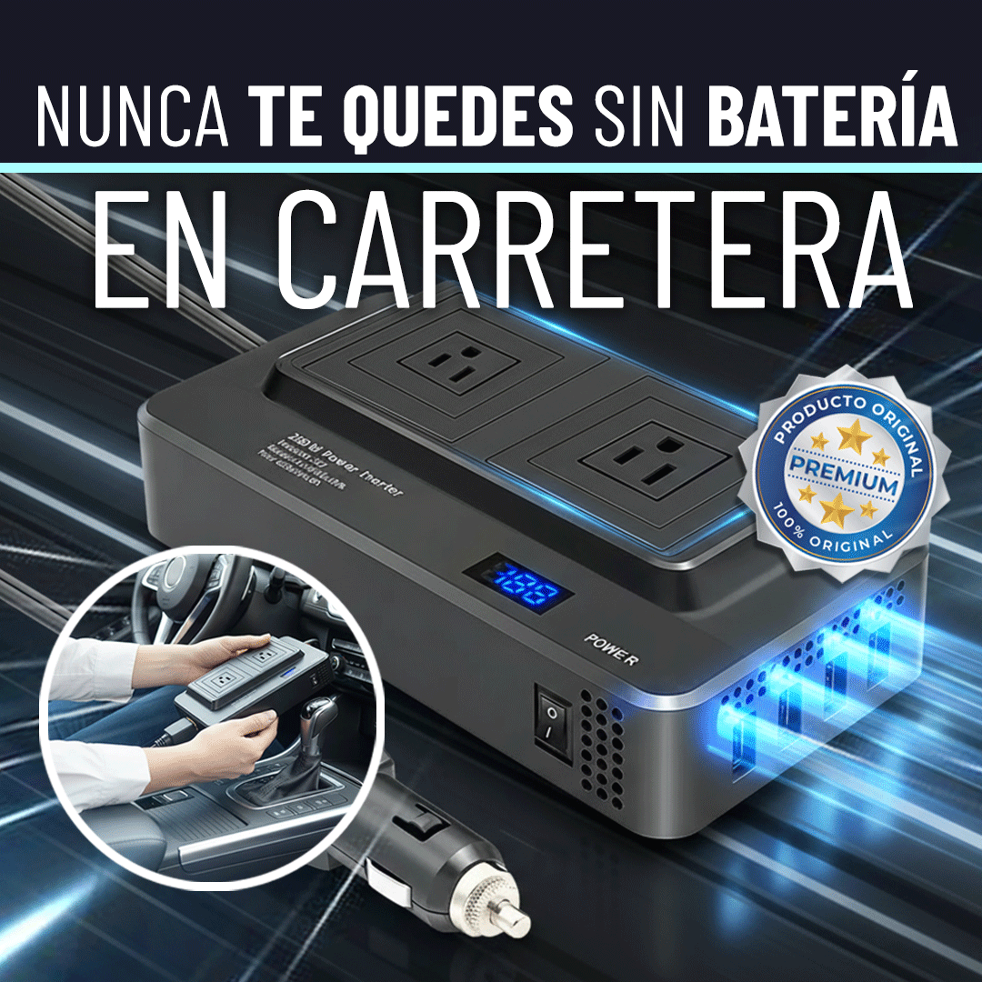 AutoPower 200  ⚡ Carga simultánea de varios dispositivos