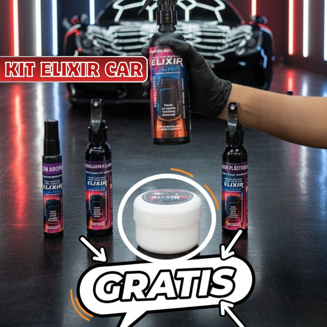 Kit Elixir Car + Restaurador de farolas totalmente GRATIS 🎁