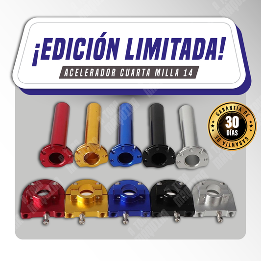 Acelerador Cuarta Milla 14 Rizoma Lujo